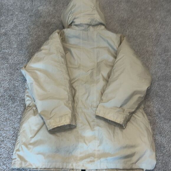 London Fog Down lined vintage retro puffy parka winter hooded jacket XL worn - Picture 8 of 16